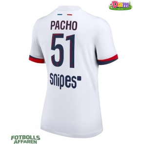 Paris Saint-Germain Willian Pacho #51 Bortatröja Kvinnor 2025-26 Kortärmad